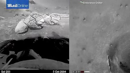 Curiosity Mars rover reveals panoramic view of red planet