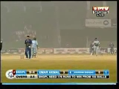 Magical Bowling Of Usman Khan Shinwari Full Spell Against SNGPL In Faysal Bank T20 Cup, Final