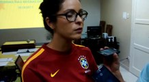 Ex-assistente Ana Paula de Oliveira esteve dando palestra para times capixabas