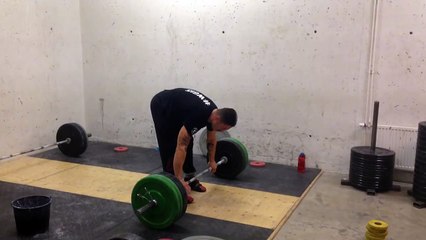 Power clean  split jerk: 100 x 3 3 by Stefano Italiano