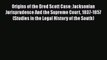 [Read book] Origins of the Dred Scott Case: Jacksonian Jurisprudence And the Supreme Court