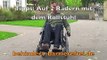 Anleitung Wheelie mit dem Rollstuhl Teil 1
