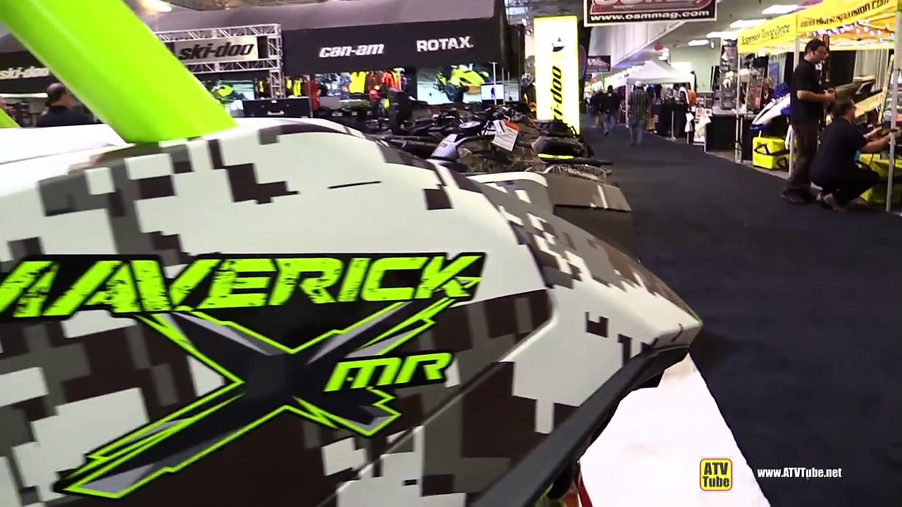2015 Can am Maverick X MR 1000R Exterior and Interior Walkaround 2014 Toronto ATV Show