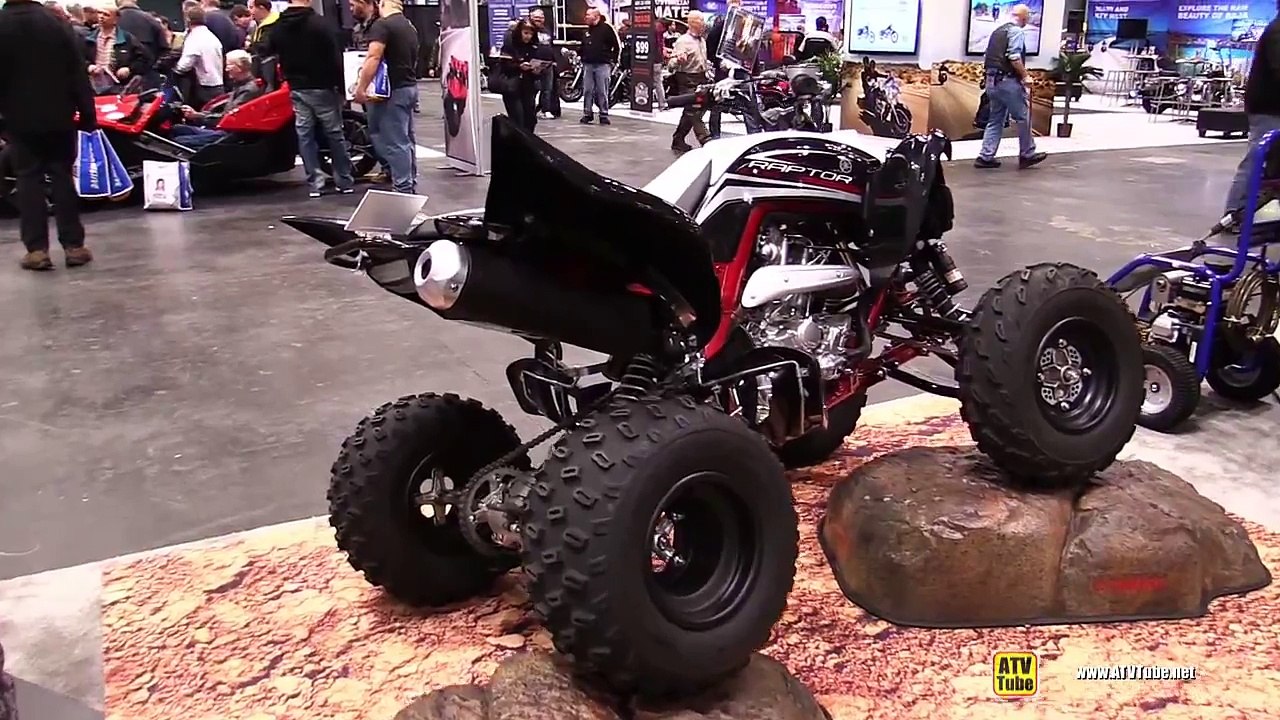2015 Yamaha Raptor 700R Sport ATV Walkaround 2014 NY Motorcycle Show