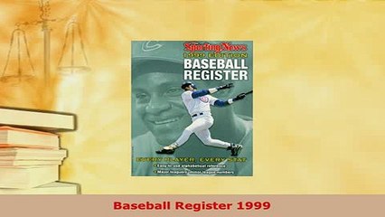 Download  Baseball Register 1999 Free Books