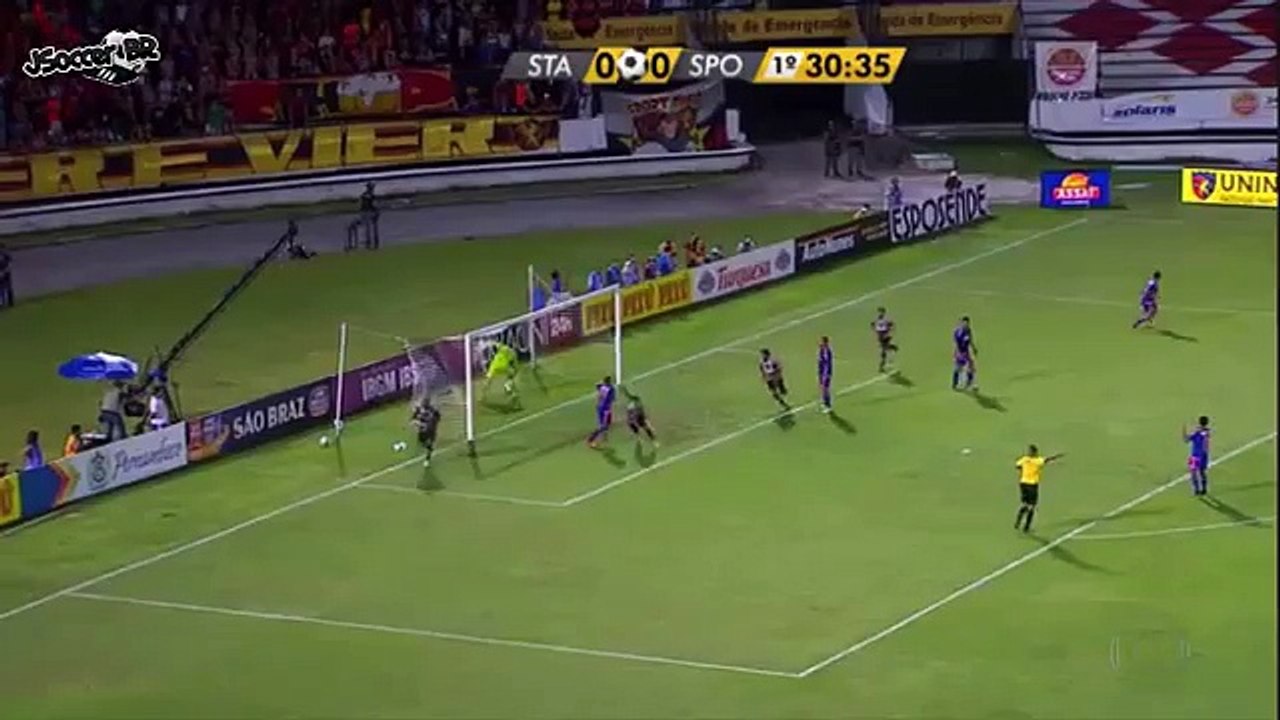 Santa Cruz 1 x 0 Sport - Campeonato Pernambucano - Final - Gol de Lelê - 04-05-2016