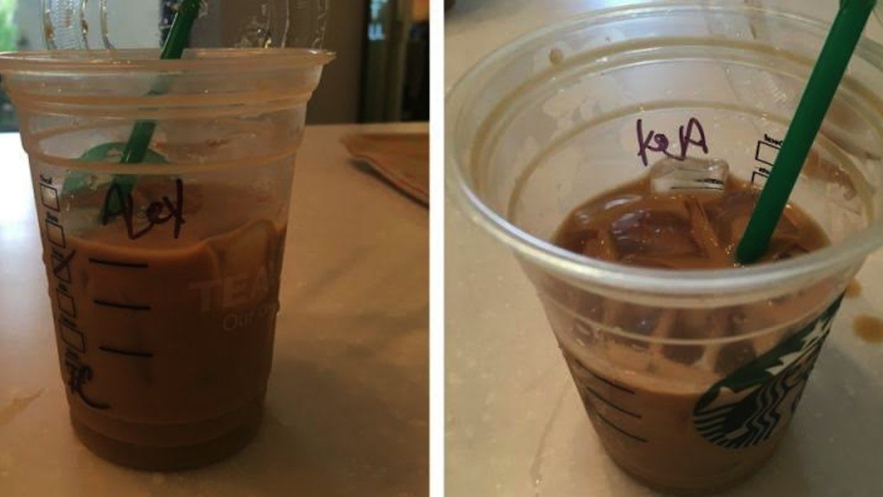 CRAZY Starbucks Cup COINCIDENCE!