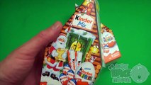 Kinder Surprise Eggs New Santa Claus Christmas Toys Opening & Unboxing