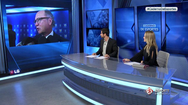 Falcão fala com o Esporte Interativo no lançamento do Brasileirão 2016