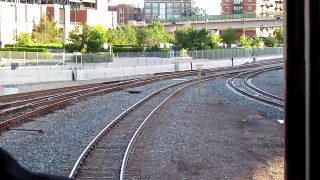 Backing into Amtraks NEW Denver Terminal