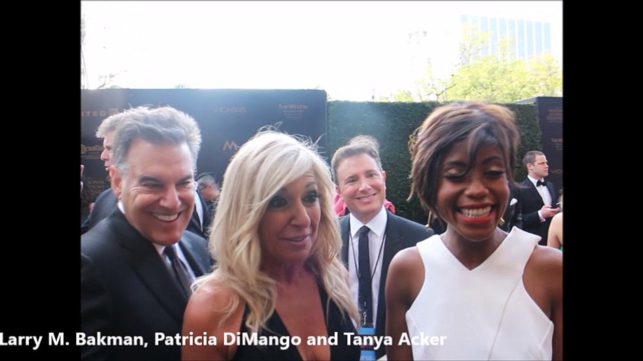 Hot Bench's Tanya Acker, Patricia DiMango and Larry M. Bakman at 2016 Daytime Emmy Awards