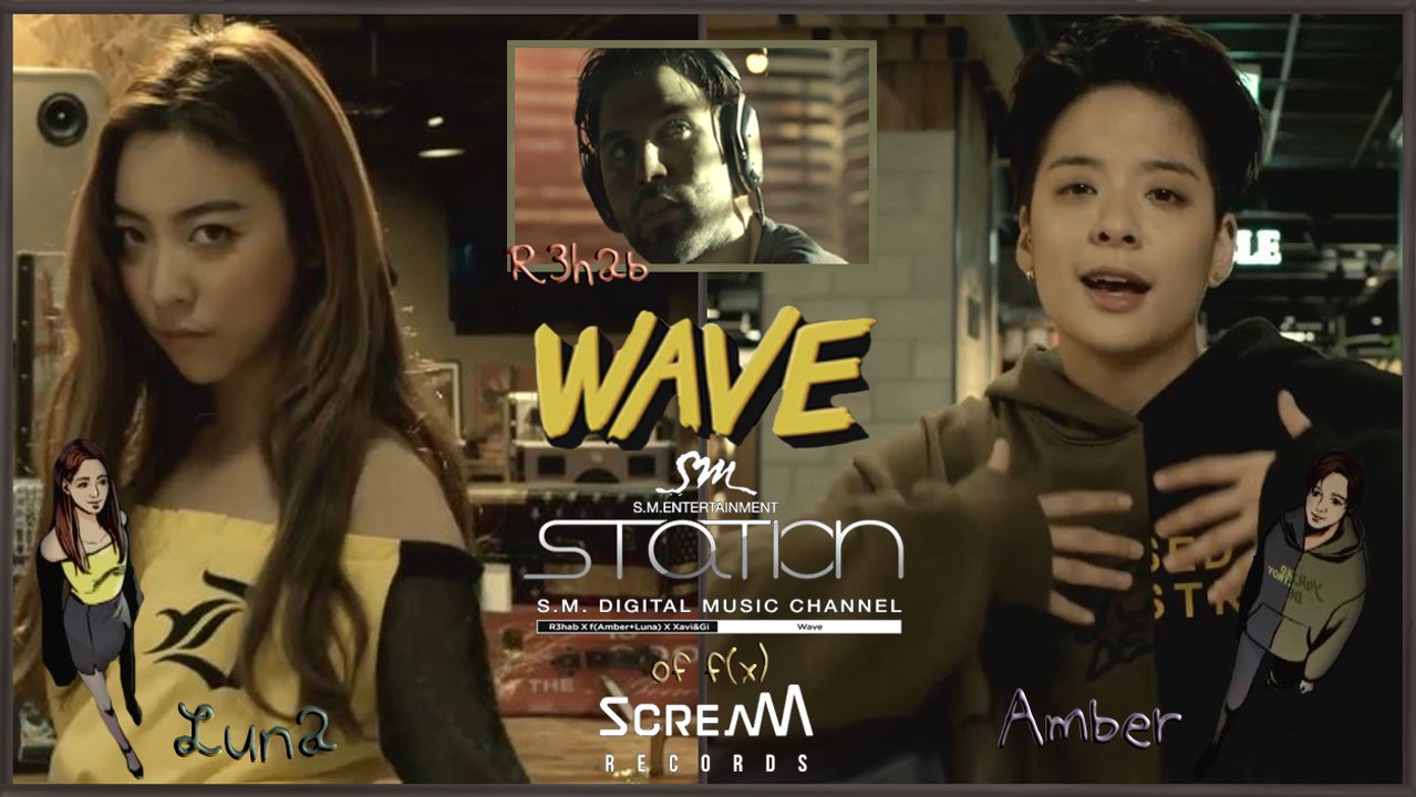 R3hab & Amber & Luna of f(x) – Wave MV HD k-pop [german Sub]