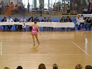 WK Twirlen Gent 2009 -Final 1 baton Senior - Tamara Bollen (BEL)