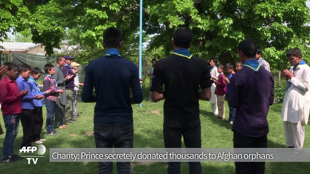 Charity: Prince secretly donated thousands to Afghan orphans