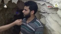Suriyeli Muhalifler Rejim Mevziini Böyle Havaya Uçurdu