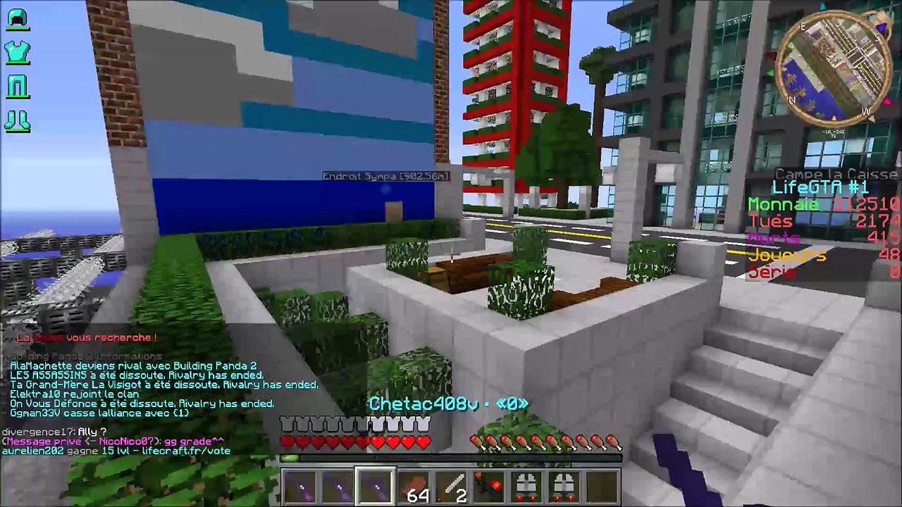 [Minecraft] LifeCraft | Gta | Le petit baron !!