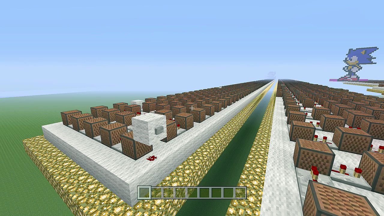 SUPER MARIO BROS Overworld Theme Minecraft Xbox |Note Block Song|