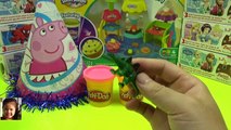 Disney The Good Dinosaur Arlo 3D Surprise Eggs Kinder Christmas Shopkins, Peppa Pig happy