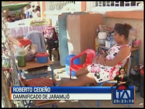 Damnificados de Jaramijó dicen que la ayuda prometida no ha llegado