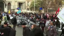 Estudiantes chilenos manifestaron para exigir una reforma educacional