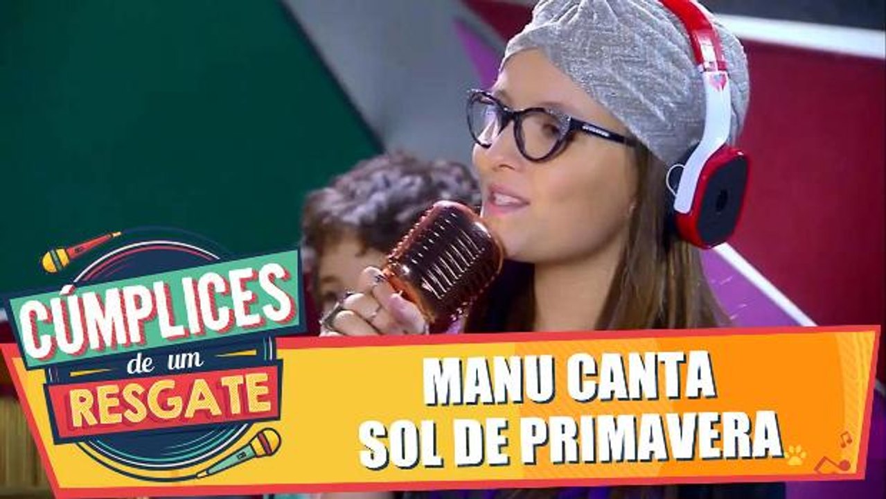 Manu canta `Sol de Primavera`