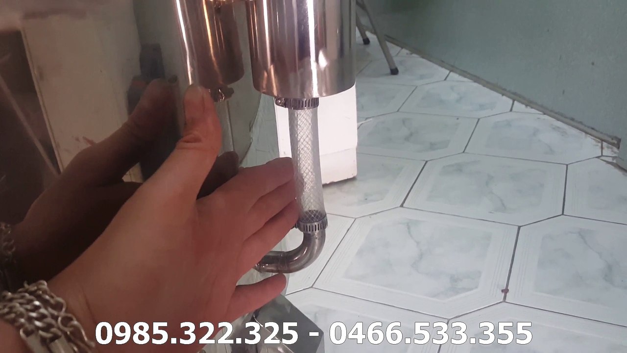 Nồi tráng bánh cuốn điện inox 2 lớp đường kính 50 cm