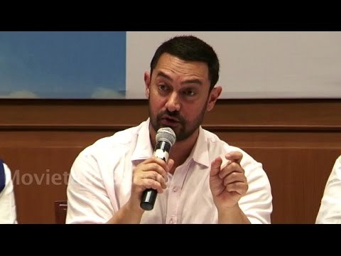 Aamir Khan On Being The Ambassador For Save Water Campaign