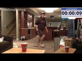 Man Proves His Skill With Three Amazing Golf Pong Shots