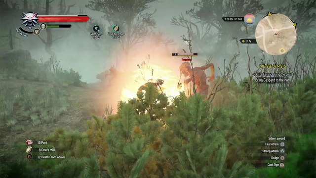 WITCHER 3 DEATH MARCH! WALKTHROUGH 232 - THE ISLE OF MISTS