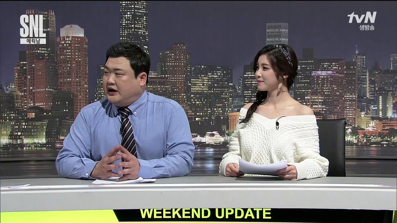 160416 TVN SNL코리아 위크엔업데이트 효성 Cut