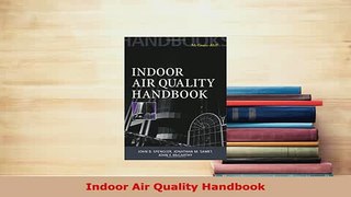 PDF  Indoor Air Quality Handbook PDF Online