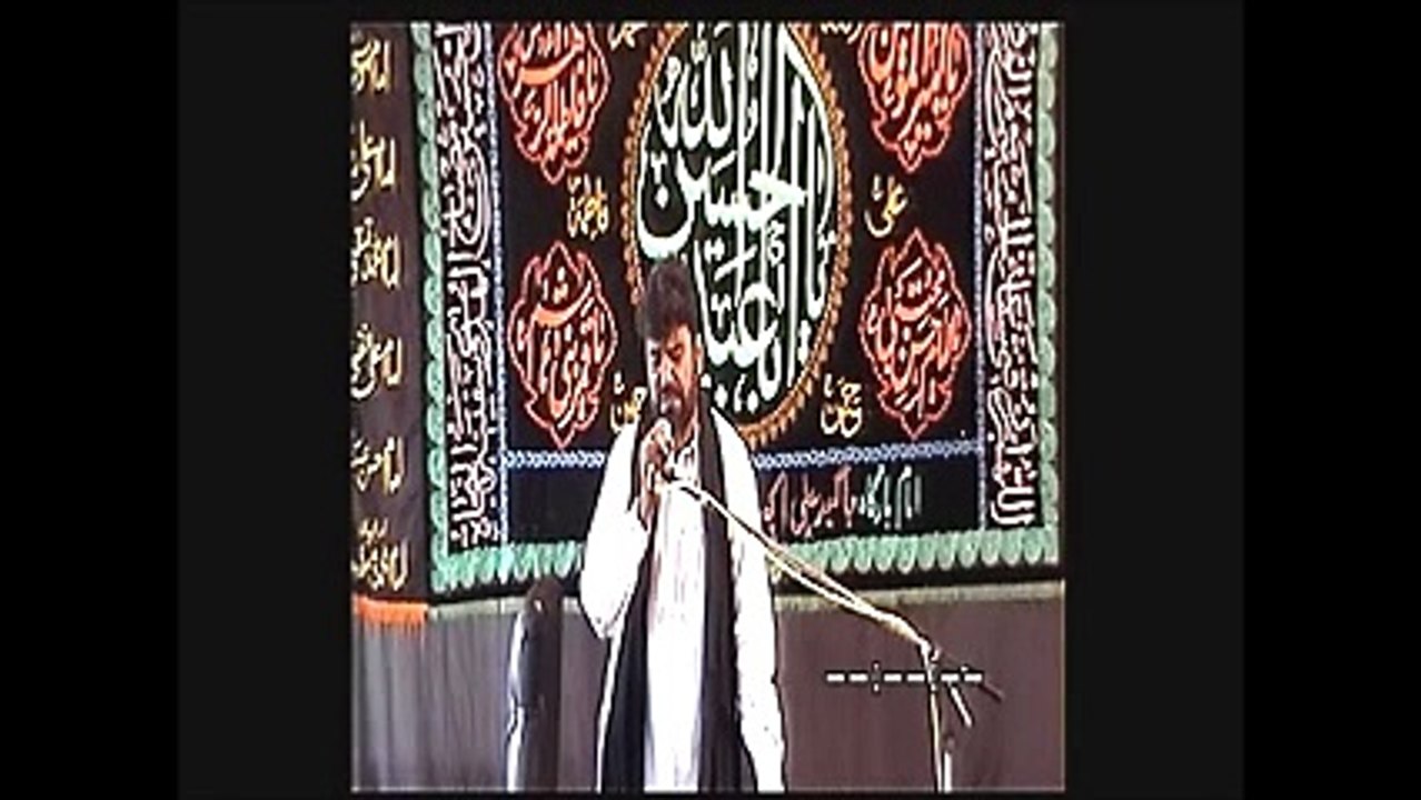 Zakir Syed Riaz of Mehr Shai