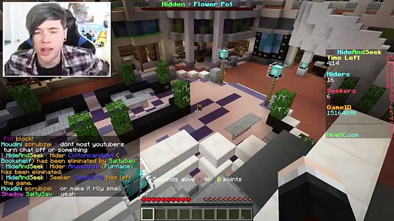 TDM Minecraft | DANTDM SUICIDE SHEEP HIDE AND SEEK!! The Diamond Minecart