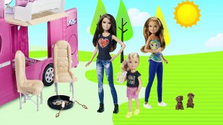 An Adventure with the Barbie Camper | Barbie