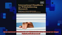 READ book  International Handbook on Whistleblowing Research Elgar Original Reference  DOWNLOAD ONLINE