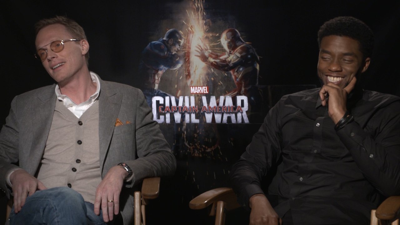 Marvel Newbies Chadwick Boseman and Paul Bettany Call Being Avengers a “Blessing”
