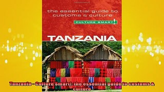READ book  Tanzania  Culture Smart the essential guide to customs  culture  FREE BOOOK ONLINE