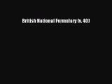 Read British National Formulary (v. 40) PDF Online