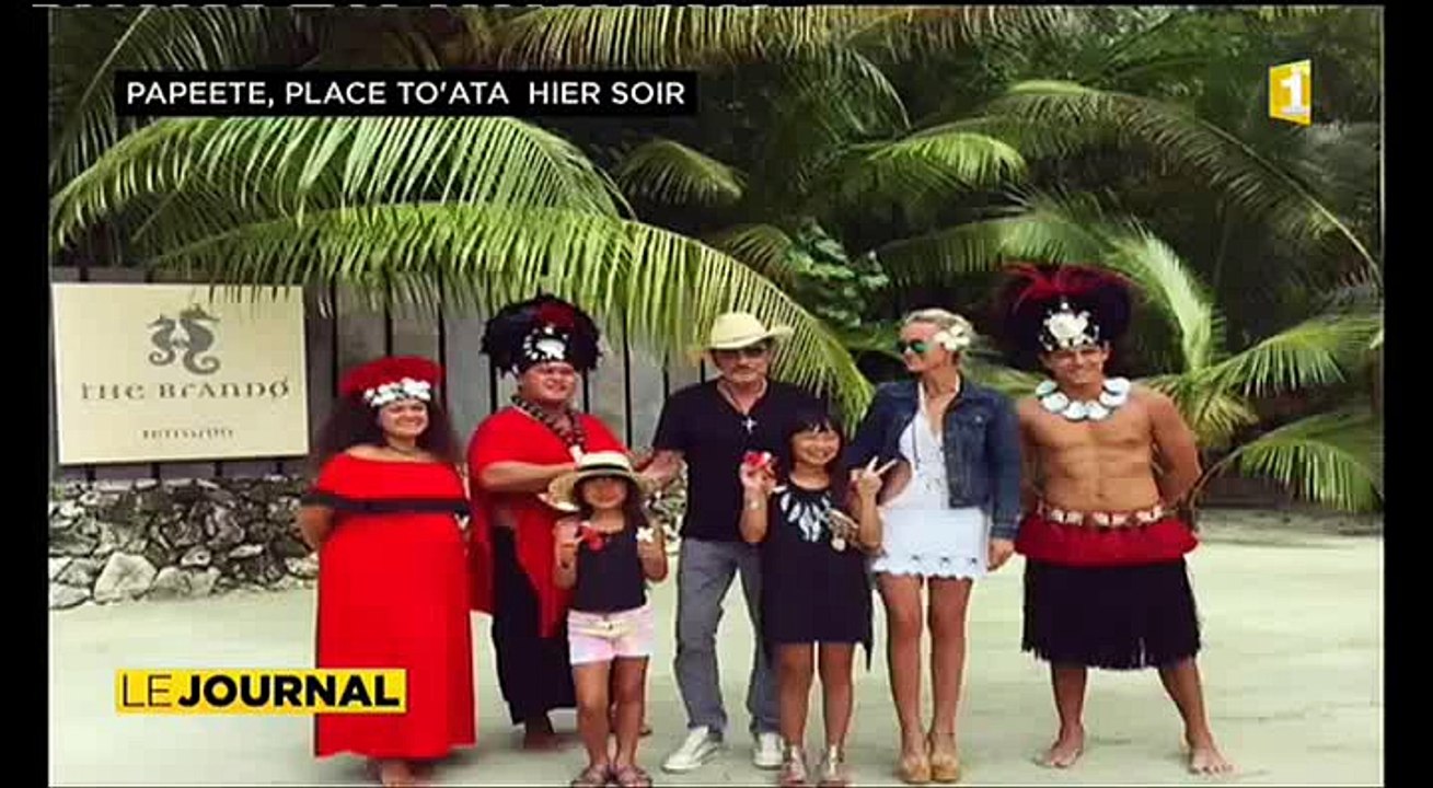 Il a allumé Toata ! Le dernier concert de Johnny à Tahiti ?