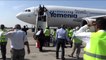 First civil flight in months reaches Yemen's Aden