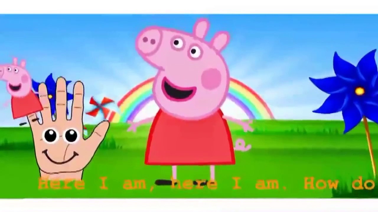 Kids cartoon Finger Family Song Peppa Pig Kids Songs for Finger Family 2015
