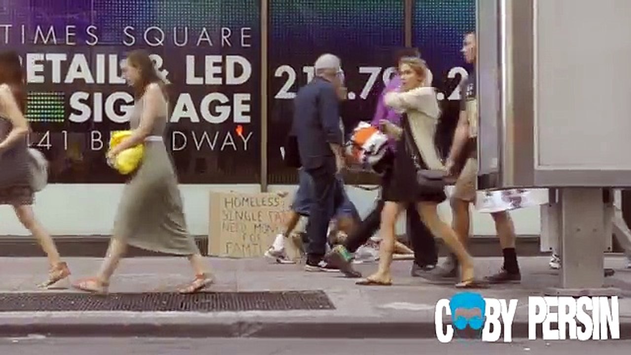 Homeless Drug Addict VS Homeless Father(Social Experiment)