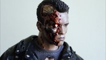 Terminator 2: Judgement Day T 800 1/6 Scale Hot Toys DX 13 Figure Stop Motion Review