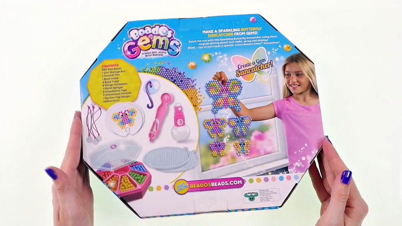 Beados Gemstone Butterfly Suncatcher Kit | How To Make Cute DIY Crafts for Kids by DCTC