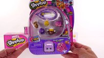 Shopkins Season 5 Mega Pack, 5-pack and Petkins Backpack Surprises Opening - DCTC Amy Jo