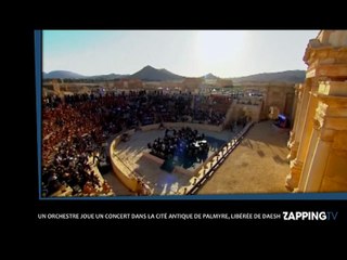 Un orchestre russe joue dans la cité antique de Palmyre, libérée de Daesh (vidéo)