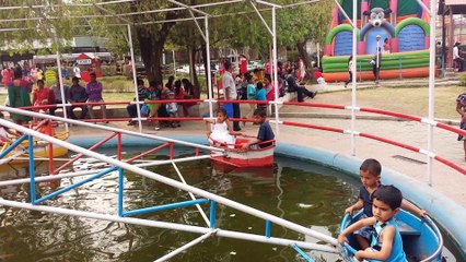 Sanskar Shrestha at Kathmandu Fun Park, Bhrikutimandap, Exhibition Road.
