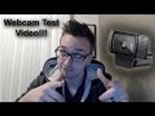 Webcam Test Video! | Logitech HD Webcam C920 Test!