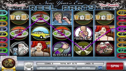 Reel Party ilmainen kasino kolikkopeli Rival Video Esikatselu