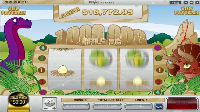 One Million Reels BC ilmainen kasino kolikkopeli Rival Video Esikatselu